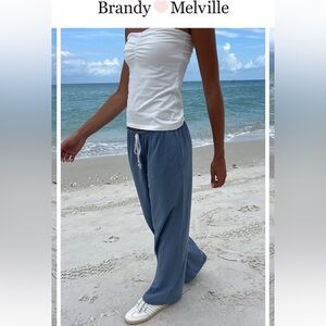 Brandy Melville Autumn Tie Sweatpants